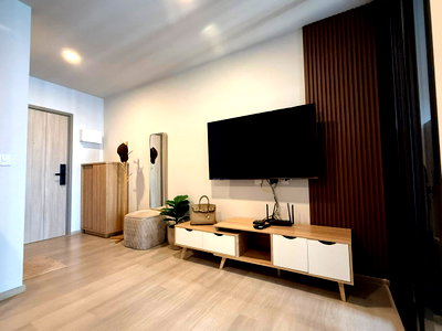 Condos for rent : 1Bed | 1Bath | BTS On Nut | 31sqm | THB 20,000/mo | Fl.19 — Aspire Onnut Station Bangkok