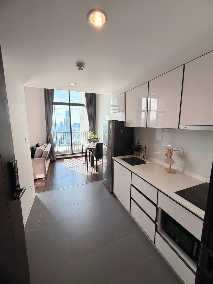 รูป *** ให้เช่าคอนโด : ซี เอกมัย Duplex ห้องสวย เฟอร์ครบ  เพดานสูง วิวเมือง (C Ekkamai) *** - รูปที่ 5/10