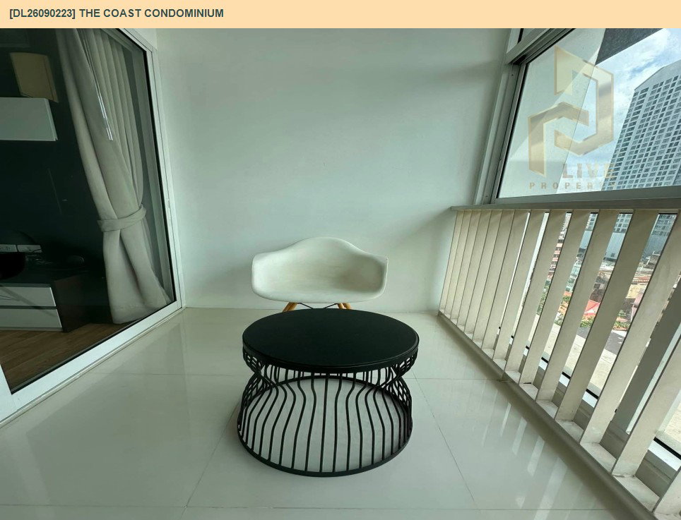 รูป DL26090223 ให้เช่าคอนโด เดอะ โคสต์ คอนโดมิเนียม (The Coast Condominium) ใกล้ BTS บางนา พร้อมเข้าอยู่ โทรด่วน 0614453194 LineID @952jdxxk - รูปที่ 5/14