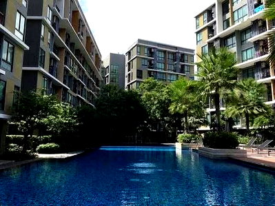 Condos for rent : 1Bed | 1Bath | BTS Udom Suk | 30sqm | THB 10,000/mo | Fl.2 — I Condo Sukhumvit 103 Bangkok