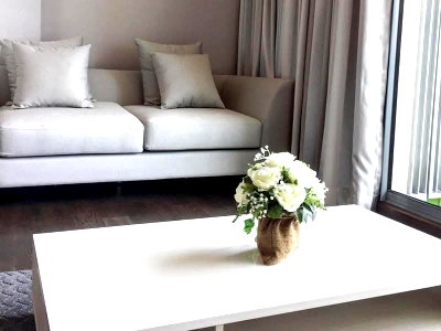 คอนโดให้เช่า : 1 ห้องนอน | 1 ห้องน้ำ | MRT Phetchaburi | 38 ตร.ม. | 30,000 บาท/เดือน | ชั้น 35 — Q Asoke กรุงเทพฯ