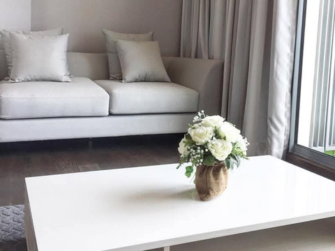 1 ห้องนอน | 1 ห้องน้ำ | MRT Phetchaburi | 38 ตร.ม. | 30,000 บาท/เดือน | ชั้น 35 — Q Asoke กรุงเทพฯ