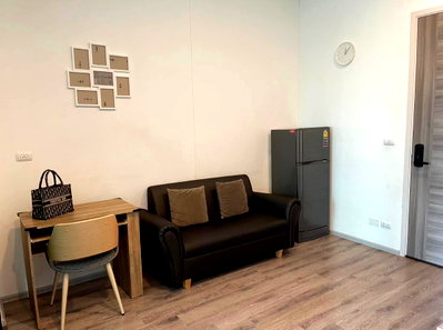 คอนโดให้เช่า : 1 ห้องนอน | 1 ห้องน้ำ | MRT Kamphaeng Phet | 33 ตร.ม. | 13,000 บาท/เดือน | ชั้น 19 — Knightsbridge Collage Ramkhamhaeng กรุงเทพฯ