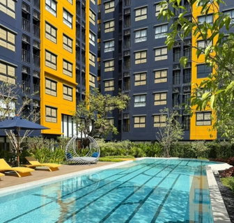 รูปภาพ 1 ห้องนอน | 1 ห้องน้ำ | MRT Bang O | 25 ตร.ม. | 11,000 บาท/เดือน | ชั้น 8 — Dcondo Shine Rangsit กรุงเทพฯ