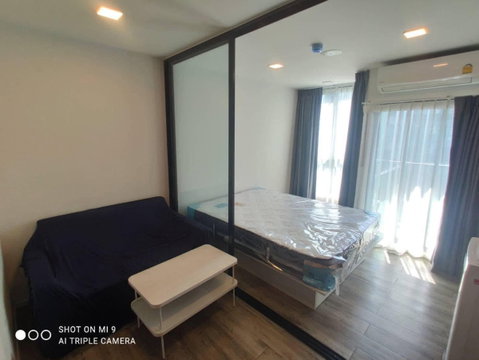 1 ห้องนอน | 1 ห้องน้ำ | BTS Mueang Thong Thani | 26 ตร.ม. | 9,000 บาท/เดือน | ชั้น 7 — Atmoz Chaengwattana กรุงเทพฯ