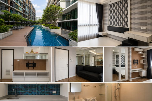 1 ห้องนอน | 1 ห้องน้ำ | MRT Sutthisan | 32 ตร.ม. | 9,000 บาท/เดือน | ชั้น 7 — Sukhumvit 103 กรุงเทพฯ