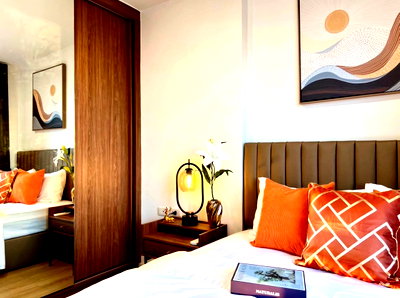 Condos for rent : 1Bed | 1Bath | BTS On Nut | 31sqm | THB 17,000/mo | Fl.19 — The Base Sukhumvit 77 Bangkok