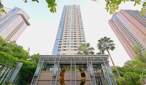 2Bed | 2Bath | MRT Phetchaburi | 66sqm | THB 46,000/mo | Fl.26 — Q Asoke Bangkok