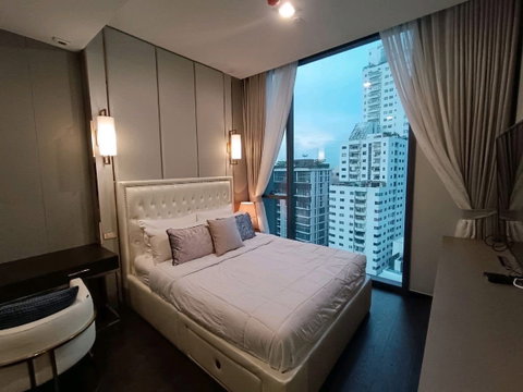 1Bed | 1Bath | BTS Thong Lo | 46sqm | THB 55,000/mo | Fl.19 — Laviq Sukhumvit 57 Bangkok