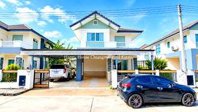 บ้านเดี่ยวให้เช่า : ให้เช่า บ้านใน ภูฟ้า การ์เด้นท์โฮม 4 ท่าวังตาล สารภี 082-532-3935