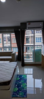 รูปภาพ 1 ห้องนอน | 1 ห้องน้ำ | BTS Kheha | 25 ตร.ม. | 6,000 บาท/เดือน | ชั้น 4 — Miami Condo Bangpu กรุงเทพฯ