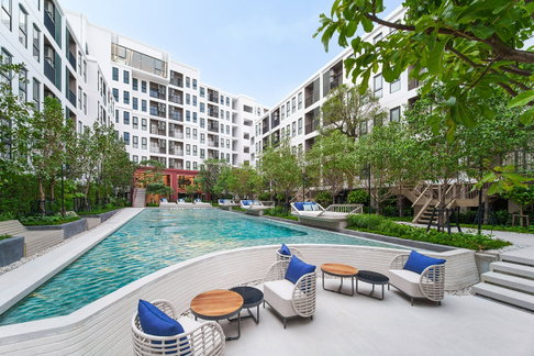 1 ห้องนอน | 1 ห้องน้ำ | MRT Itsaraphap | 32 ตร.ม. | 22,000 บาท/เดือน | ชั้น 7 — Aspire Itsaraphap Station กรุงเทพฯ