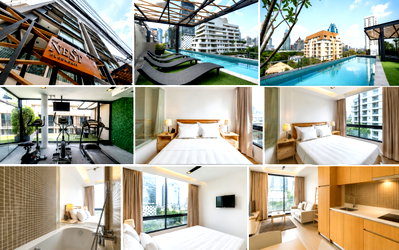 คอนโดให้เช่า : 1 ห้องนอน | 1 ห้องน้ำ | BTS Phloen Chit | 37 ตร.ม. | 20,000 บาท/เดือน | ชั้น 7 — The Nest Ploenchit กรุงเทพฯ