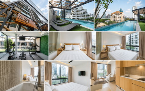 รูปภาพ 1Bed | 1Bath | BTS Phloen Chit | 37sqm | THB 20,000/mo | Fl.7 — The Nest Ploenchit Bangkok