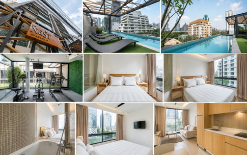 1Bed | 1Bath | BTS Phloen Chit | 37sqm | THB 20,000/mo | Fl.7 — The Nest Ploenchit Bangkok