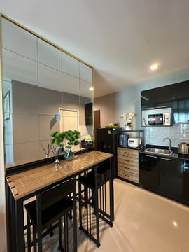 1Bed | 1Bath | ARL Hua Mak | 41sqm | THB 11,000/mo | Fl.34 — Asakan Place Srinakarin Bangkok