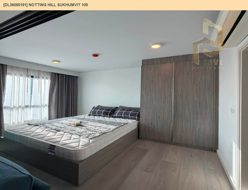 รูป DL26090191 ขายคอนโด น็อตติ้ง ฮิลล์ สุขุมวิท 105 (Notting Hill Sukhumvit 105) ใกล้ BTS แบริ่ง พร้อมเข้าอยู่ โทรด่วน 0614453194 LineID @952jdxxk - รูปที่ 2/8