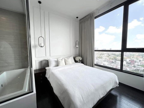 1Bed | 1Bath | BTS Thong Lo | 34sqm | THB 38,000/mo | Fl.26 — Park Origin Thonglor Bangkok