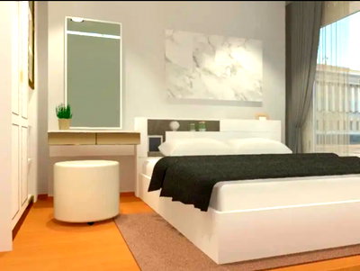 Condos for rent : 1Bed | 1Bath | ARL Makkasan | 33sqm | THB 22,000/mo | Fl.24 — Life Asoke Hype Bangkok