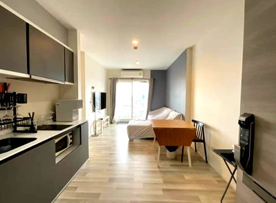 Condos for rent : 2Bed | 2Bath | BTS Surasak | 56sqm | THB 25,000/mo | Fl.20 — Key Sathorn - Charoenrat Bangkok