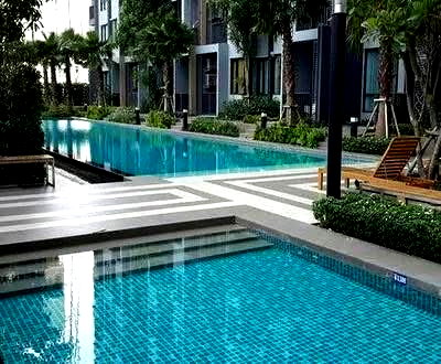 Condos for rent : 2Bed | 2Bath | BTS On Nut | 60sqm | THB 60,000/mo | Fl.22 — Q House Condo Sukhumvit 79 Bangkok