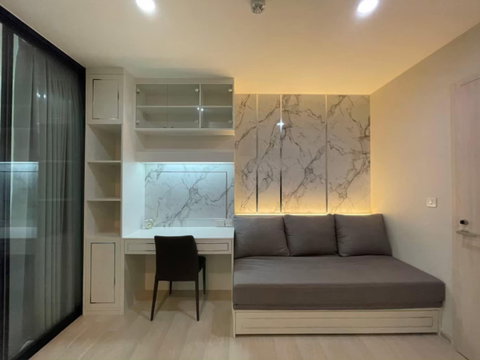 1Bed | 1Bath | ARL Makkasan | 36sqm | THB 17,000/mo | Fl.16 — Life Asoke Bangkok