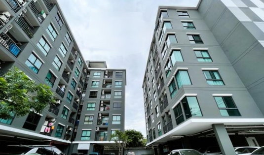 รูปภาพ 1 ห้องนอน | 1 ห้องน้ำ | MRT Ramkhamhaeng | 27 ตร.ม. | 8,500 บาท/เดือน | ชั้น 3 — Happy Condo Ladprao 101 กรุงเทพฯ