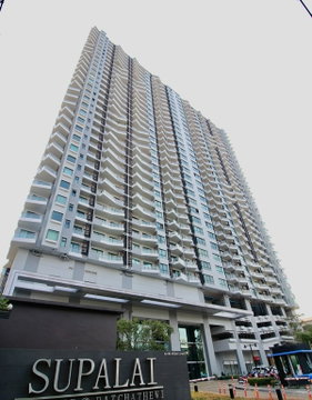 1Bed | 1Bath | BTS Ratchathewi | 62sqm | THB 21,000/mo | Fl.18 — Supalai Premier Ratchathewi Bangkok