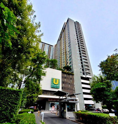Condos for rent : 1Bed | 1Bath | BTS On Nut | 30sqm | THB 13,000/mo | Fl.14 — U Delight At Onnut Station Bangkok