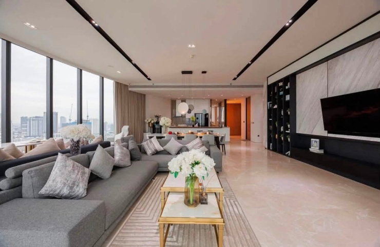 รูป 📣📣 ให้เช่า Banyan Tree Residences Riverside Bangkok 3 Bedrooms ใกล้ BTS สายสีทอง คลองสาน + ICONSIAM - รูปที่ 4/14