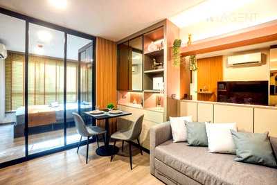Condos for rent : For Rent Condo ATMOZ PALACIO LADPRAO-WANGHIN Building C, Floor 3,1 bed room, Room size 27 sqm