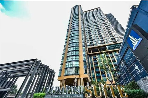 2 ห้องนอน | 1 ห้องน้ำ | MRT Phetchaburi | 41 ตร.ม. | 23,000 บาท/เดือน | ชั้น 16 — Lumpini Suite Phetchaburi - Makkasan กรุงเทพฯ
