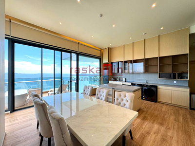 Condos for rent : 🏖️3Bedroom 155sqm Floor46 Fully furnished🦀AROM Wongamat Beach
