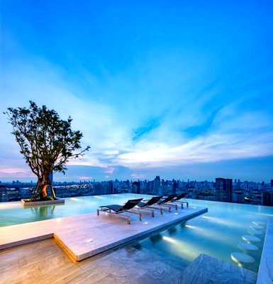 Condos for rent : 1Bed | 1Bath | BTS On Nut | 23sqm | THB 17,000/mo | Fl.18 — Knightsbridge Prime Onnut Train Station Bangkok