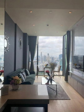 1Bed | 1Bath | BTS Chit Lom | 45sqm | THB 49,000/mo | Fl.33 — 28 Chidlom Bangkok