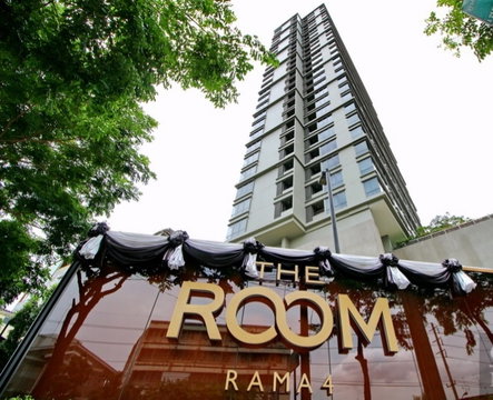 1 ห้องนอน | 1 ห้องน้ำ | MRT Hua Lamphong | 47 ตร.ม. | 27,000 บาท/เดือน | ชั้น 8 — The Room Rama 4 กรุงเทพฯ