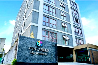 Condos for rent : 1Bed | 1Bath | BTS On Nut | 38sqm | THB 13,000/mo | Fl.4 — Pentafield City Residence Bangkok