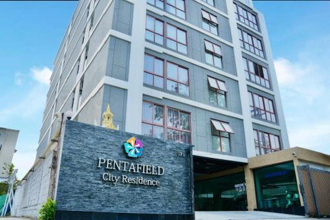 รูปภาพ 1 ห้องนอน | 1 ห้องน้ำ | BTS On Nut | 38 ตร.ม. | 13,000 บาท/เดือน | ชั้น 4 — Pentafield City Residence กรุงเทพฯ