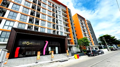 Condos for rent : 1Bed | 1Bath | BTS Krung Thon Buri | 28sqm | THB 20,000/mo | Fl.7 — Regal Onnut - Srinakarin Bangkok