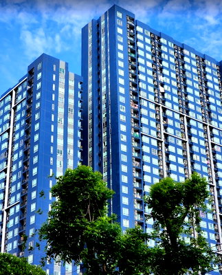 Condos for rent : 1Bed | 1Bath | BTS On Nut | 31sqm | THB 15,000/mo | Fl.8 — The Base Sukhumvit 77 Bangkok