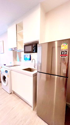 Condos for rent : 1Bed | 1Bath | BTS Udom Suk | 35sqm | THB 18,000/mo | Fl.5 — The Sky Sukhumvit Bangkok