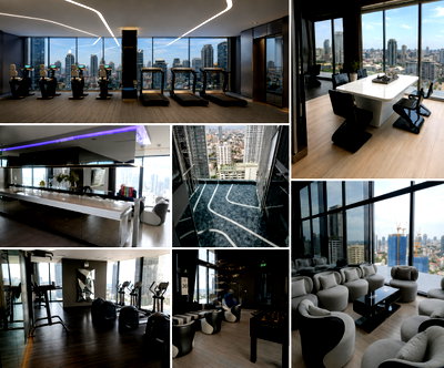 Condos for rent : 1Bed | 1Bath | BTS Ratchathewi | 34sqm | THB 27,000/mo | Fl.31 — Ideo Q Siam-Ratchathewi Bangkok