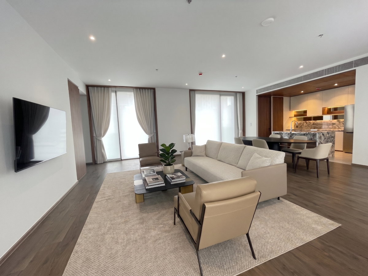 Sky Villa Layout 2ห้องนอน Romm convent ให้เช่าคอนโดใหม่ที่สุดในสีลม Nexspace Realty