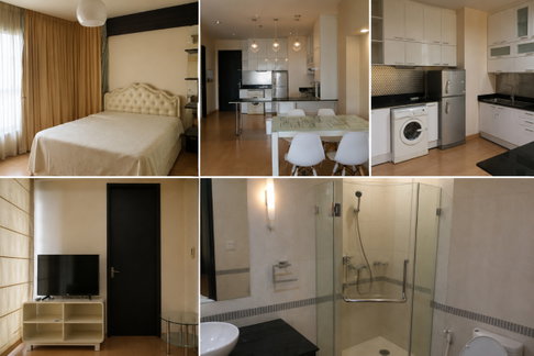 2Bed | 2Bath | BTS Ratchathewi | 80sqm | THB 40,000/mo | Fl.14 — Baan Klang Krung Siam-Pathumwan Bangkok