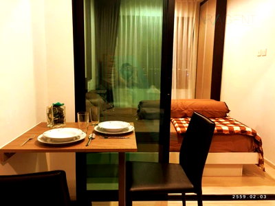 ขายคอนโด : ขายคอนโด The Gallery Condominium ชั้น 14 ขนาด 30 ตร.ม BTSแบริ่ง