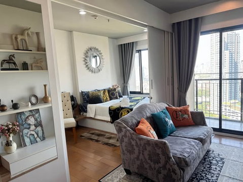 1Bed | 1Bath | BTS On Nut | 40sqm | THB 18,000/mo | Fl.23 — BLOCS77 By Sansiri Bangkok