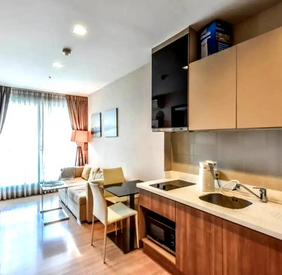 Condos for rent : 1Bed | 1Bath | BTS Saphan Taksin | 35sqm | THB 21,000/mo | Fl.28 — Rhythm Sathorn Bangkok