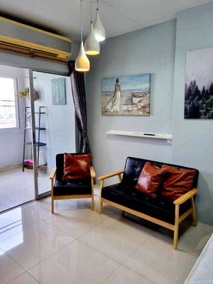 Condos for rent : 1Bed | 1Bath | BTS Udom Suk | 35sqm | THB 11,000/mo | Fl.12 — @ City Sukhumvit 101/1 Bangkok