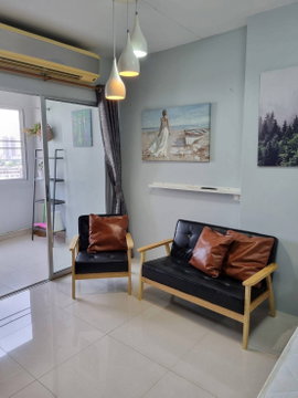 1Bed | 1Bath | BTS Udom Suk | 35sqm | THB 11,000/mo | Fl.12 — @ City Sukhumvit 101/1 Bangkok