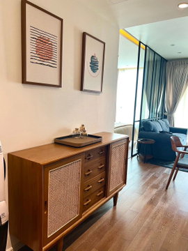 1 ห้องนอน | 1 ห้องน้ำ | MRT Sukhumvit | 44 ตร.ม. | 44,000 บาท/เดือน | ชั้น 12 — Muniq Sukhumvit 23 กรุงเทพฯ